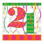 21st Birthday Napkins